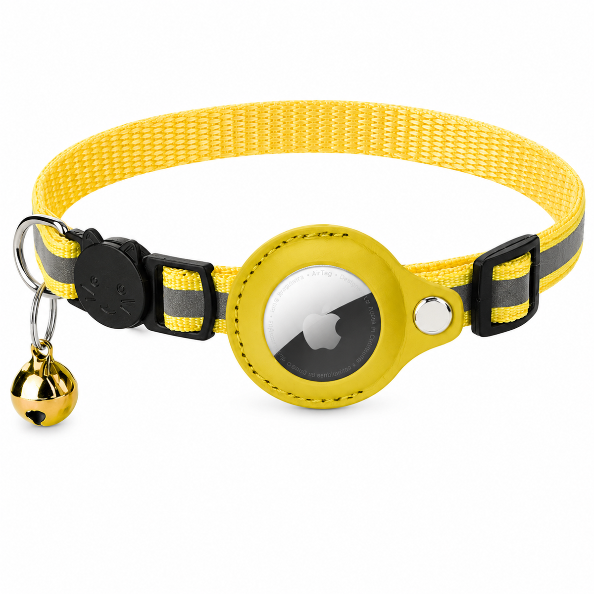 Collier Réfléchissant pour Chat compatible AirTag