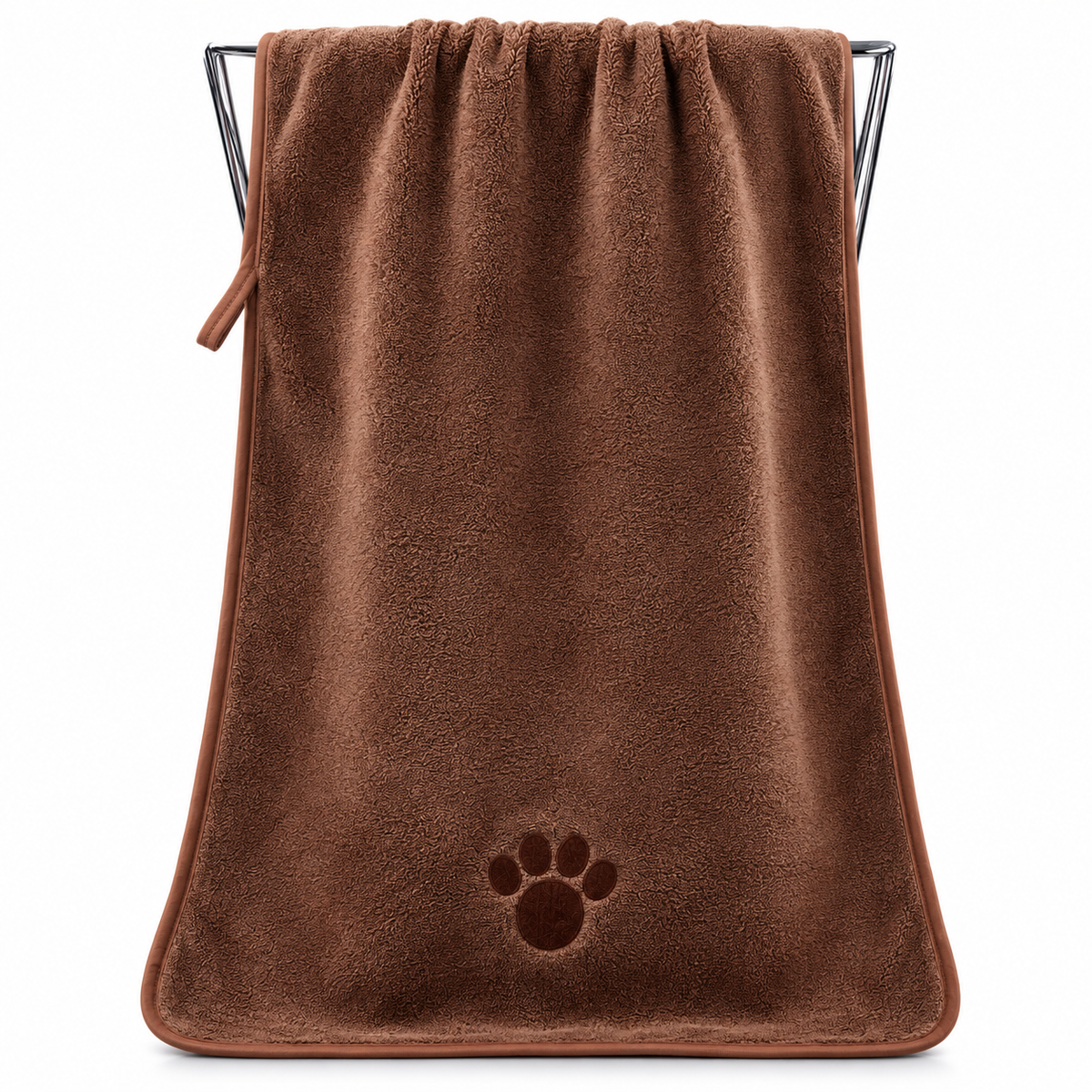 Serviette de bain ultra-absorbante pour chien et chat