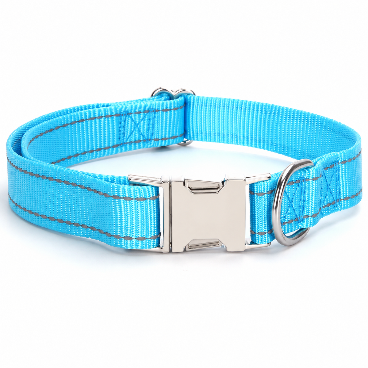Collier réfléchissant en nylon pour chien