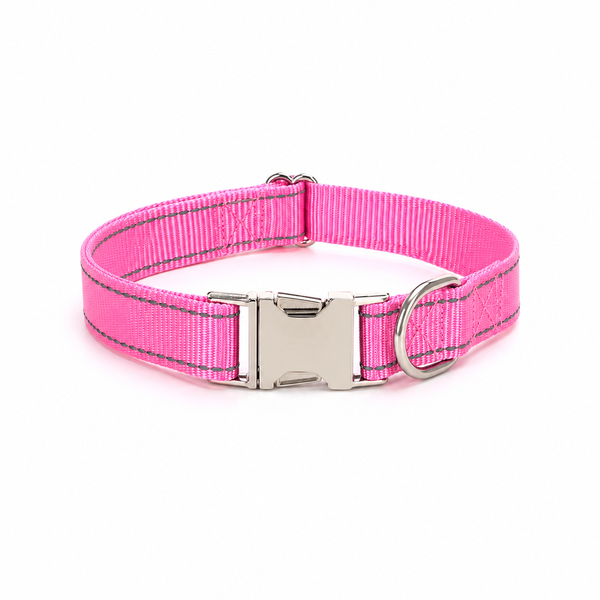 Collier réfléchissant en nylon pour chien