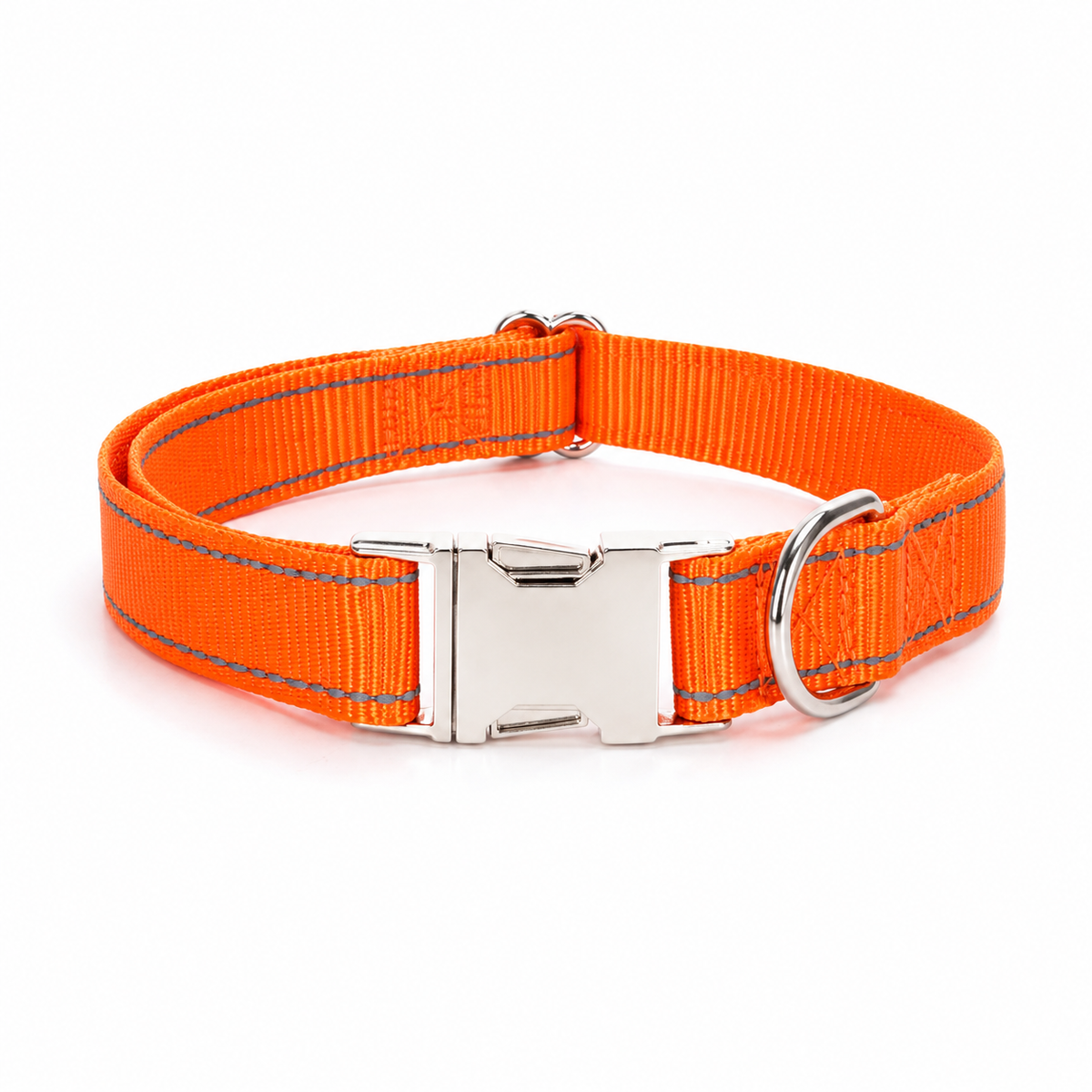 Collier réfléchissant en nylon pour chien