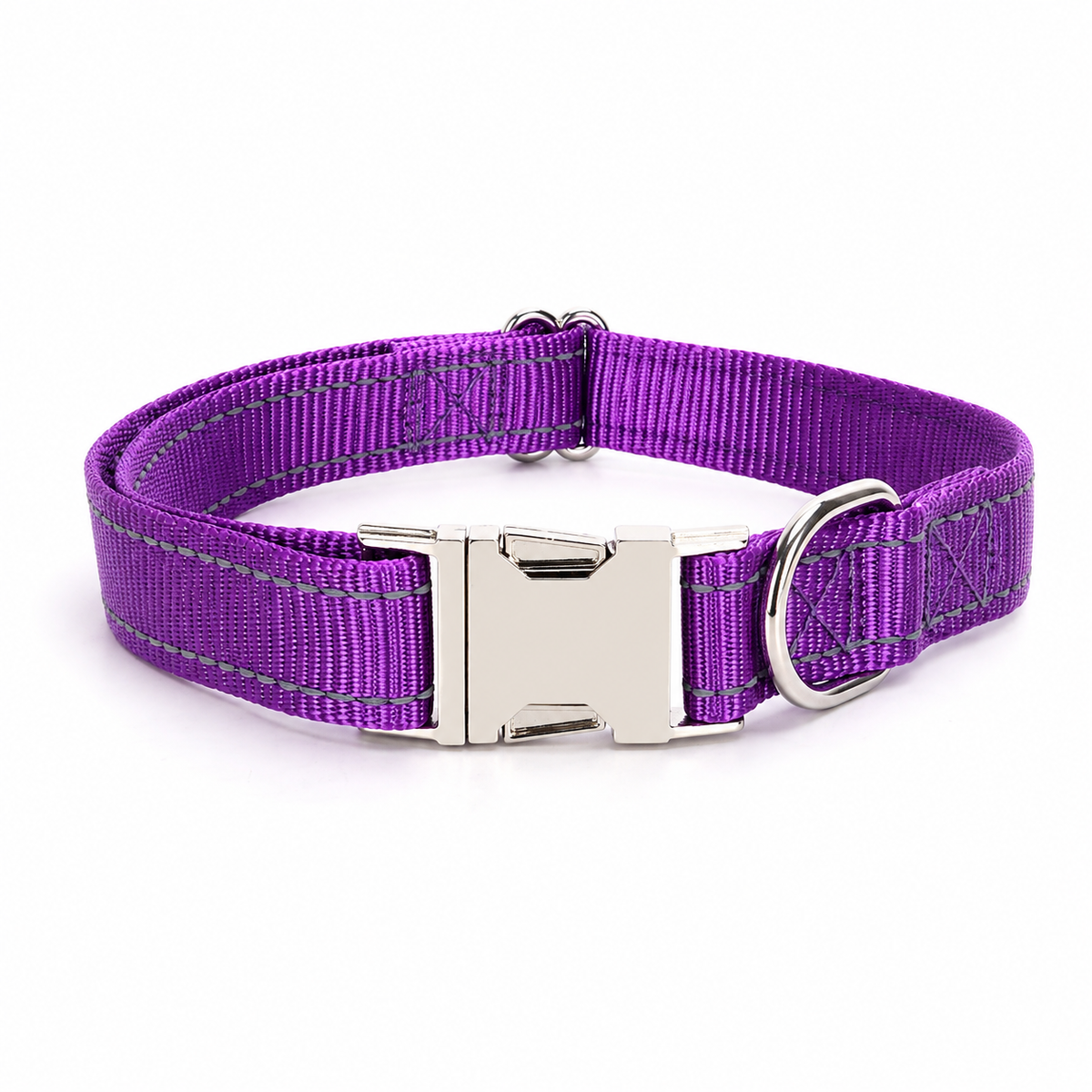 Collier réfléchissant en nylon pour chien