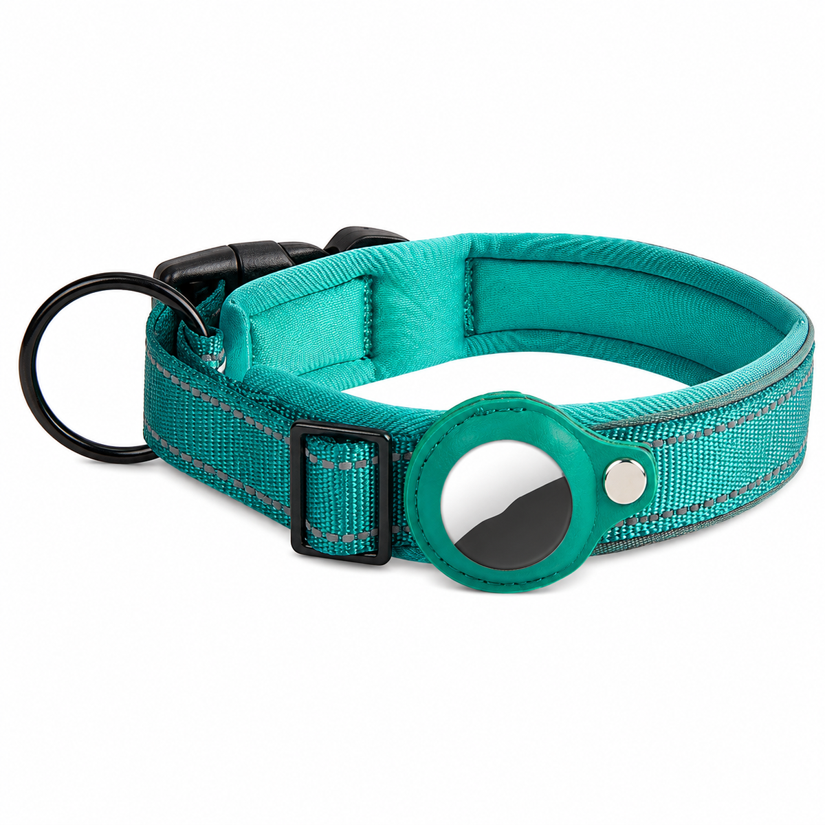 Collier réfléchissant pour chien compatible AirTag