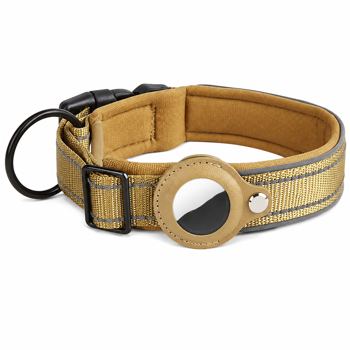 Collier réfléchissant pour chien compatible AirTag