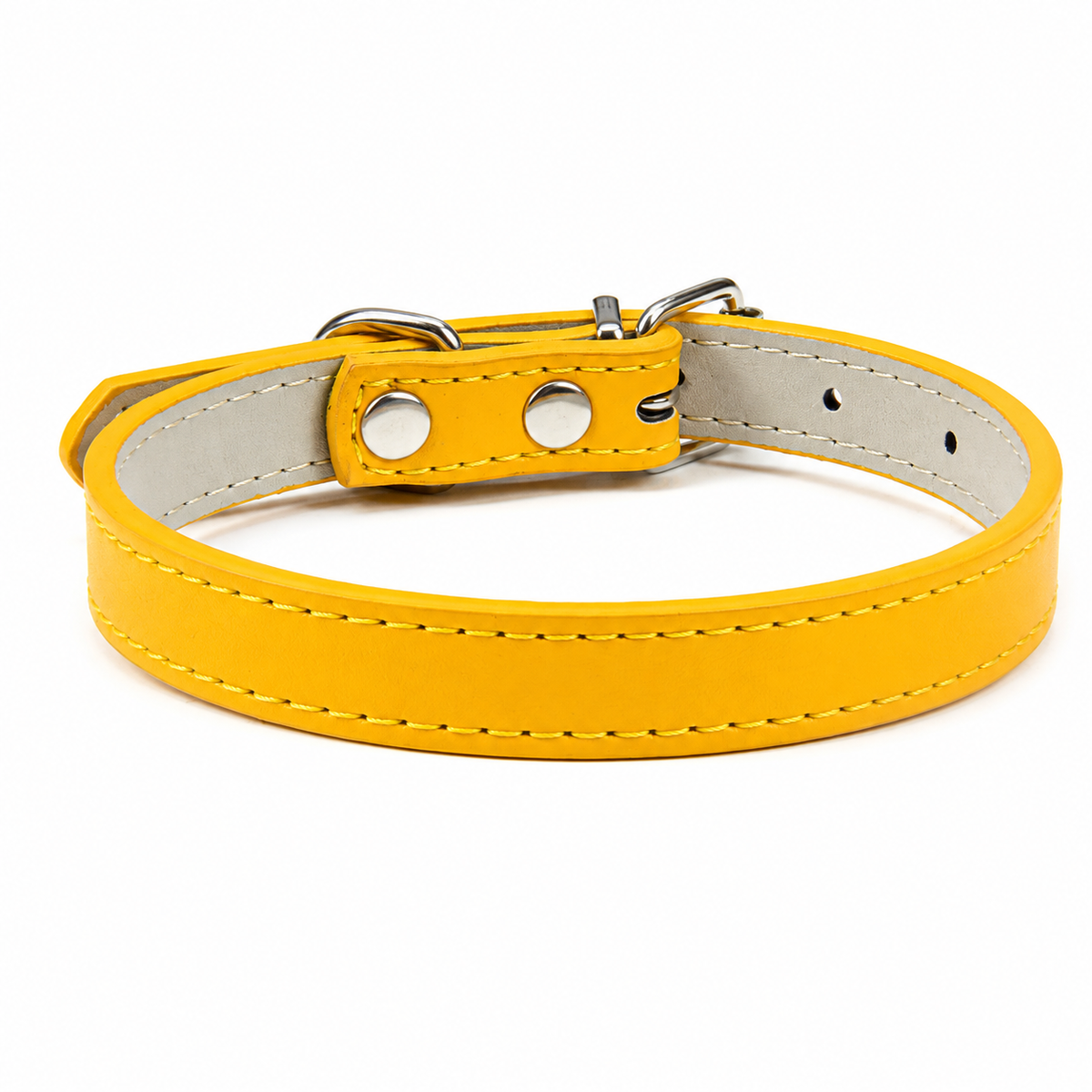 Collier en Cuir PU pour Chat