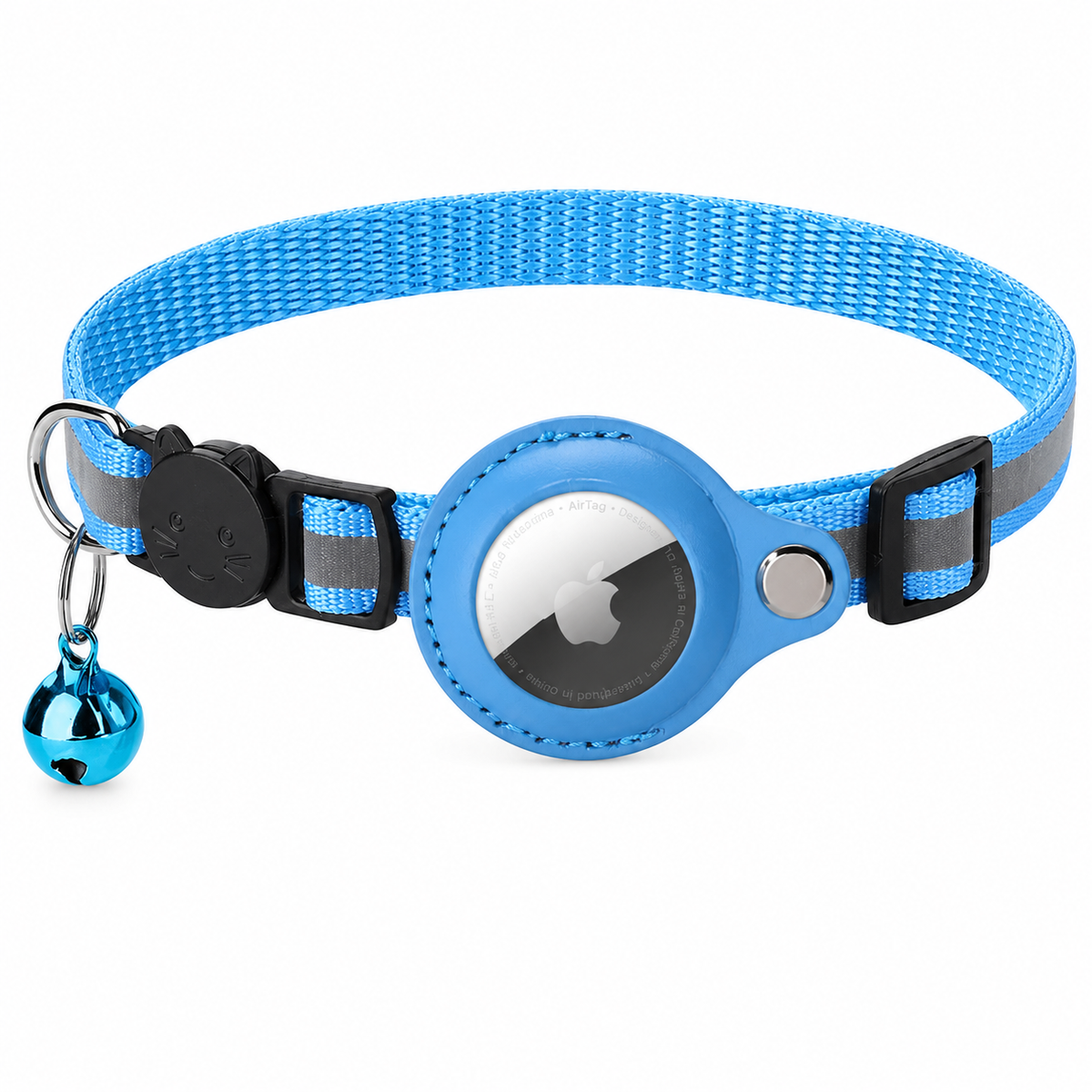 Collier Réfléchissant pour Chat compatible AirTag