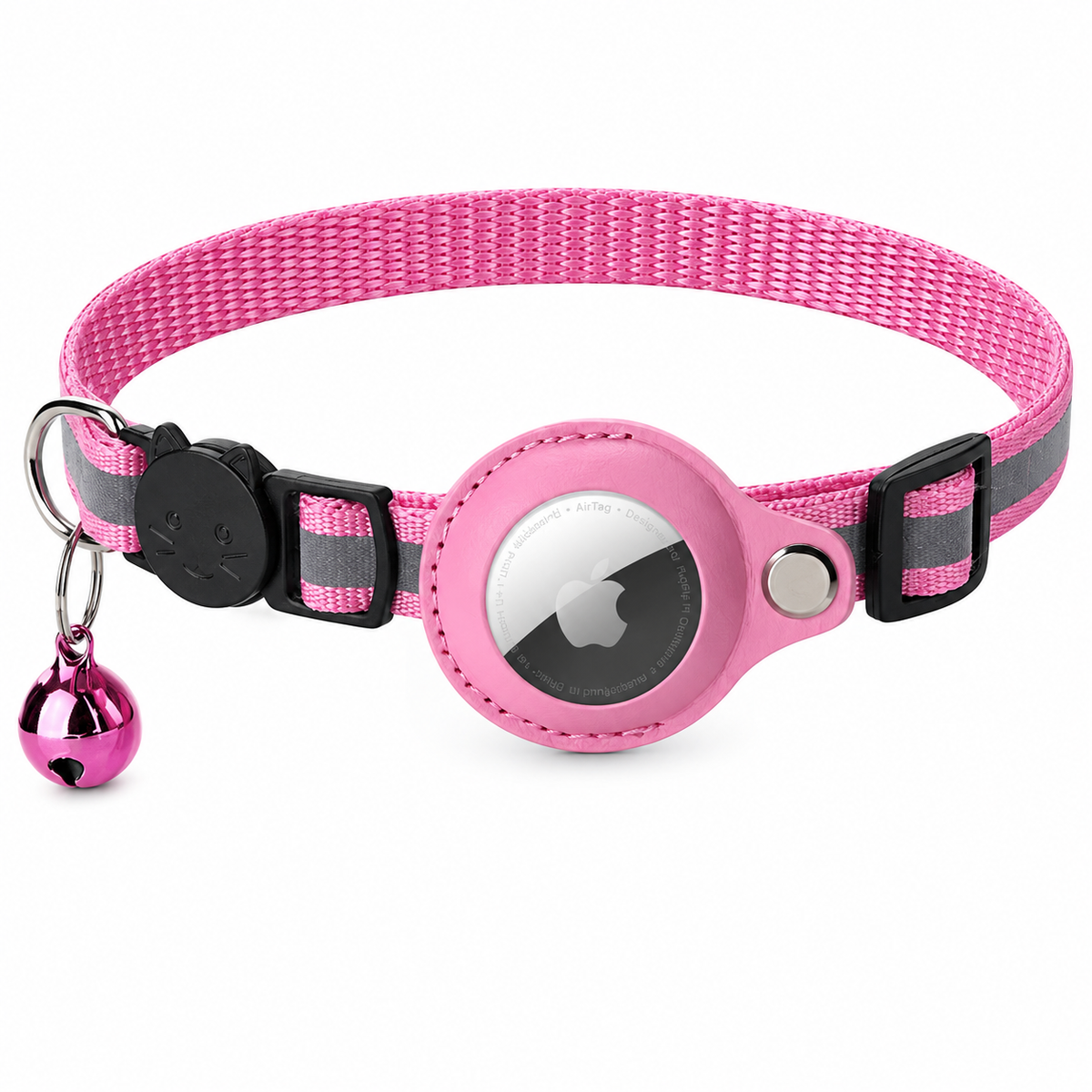 Collier Réfléchissant pour Chat compatible AirTag
