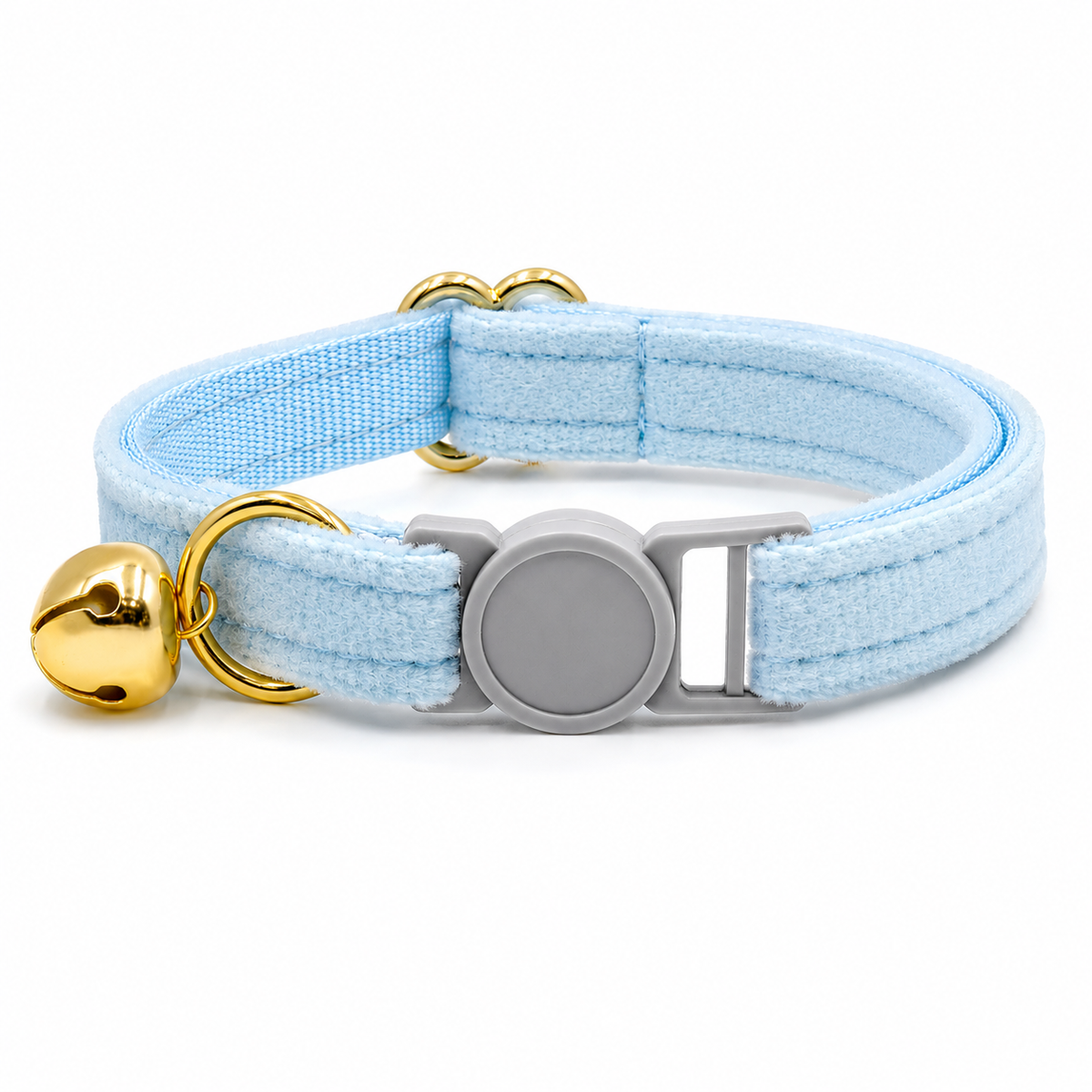Collier en Velours pour Chat avec Clochette
