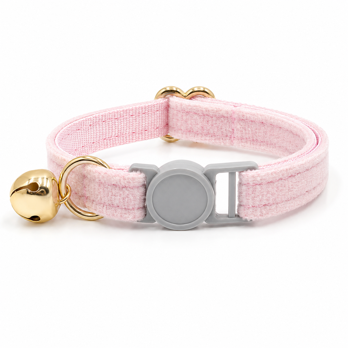 Collier en Velours pour Chat avec Clochette