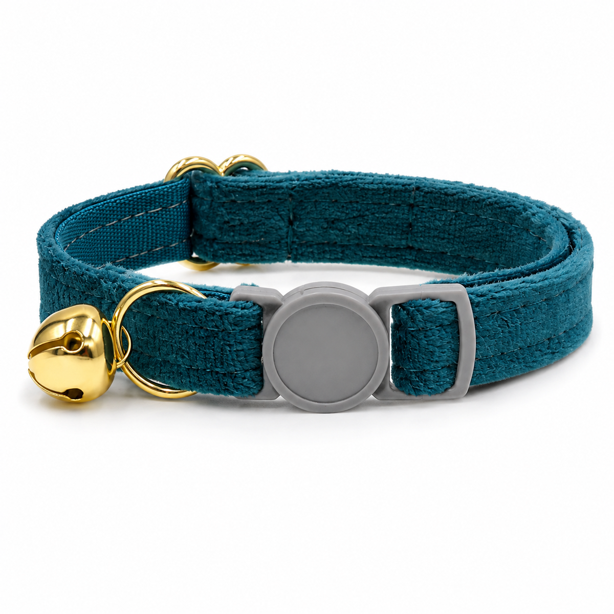 Collier en Velours pour Chat avec Clochette