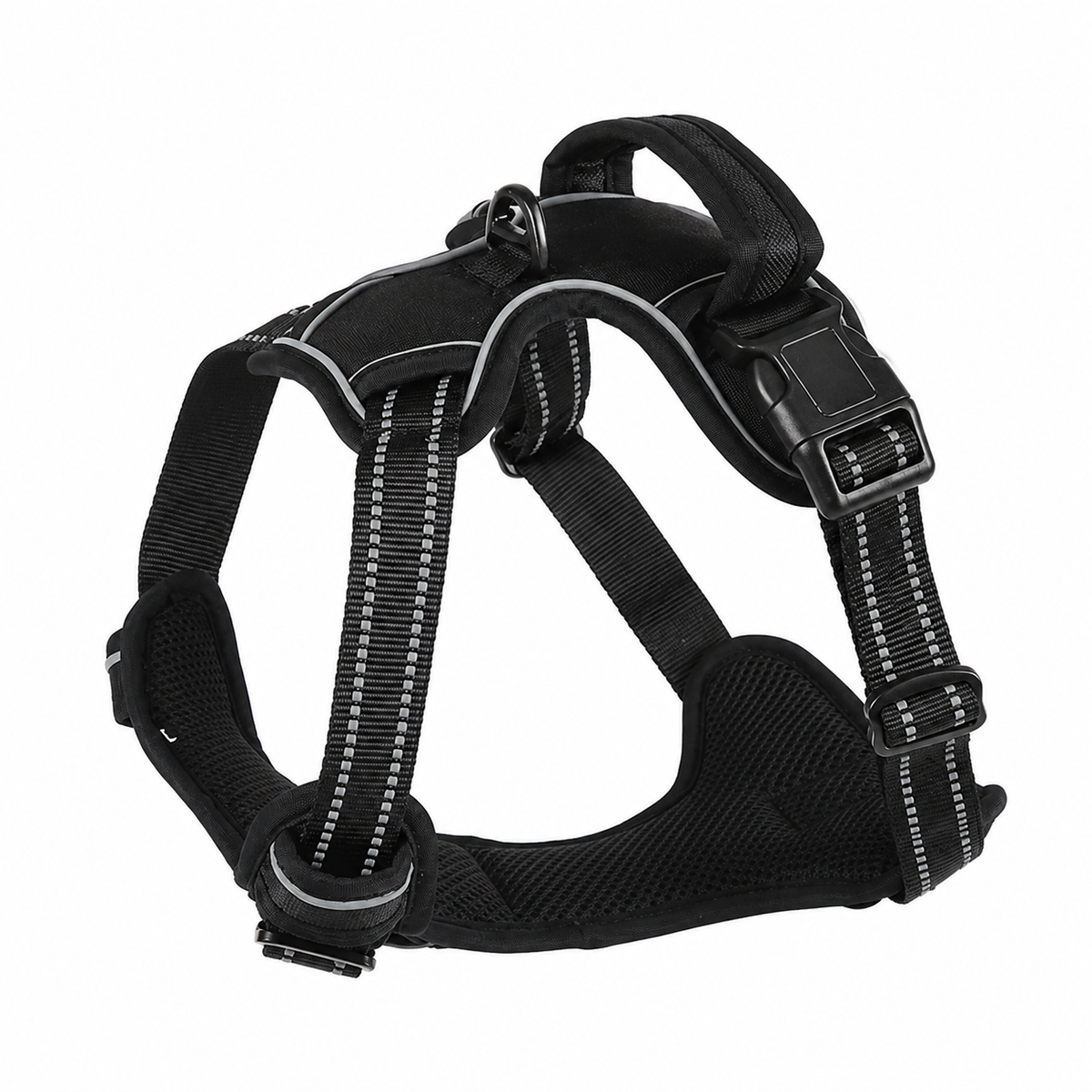 Harnais anti-traction respirant et réfléchissant pour chien