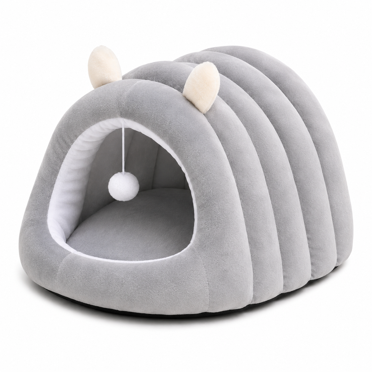 Lit cocon douillet pour chat