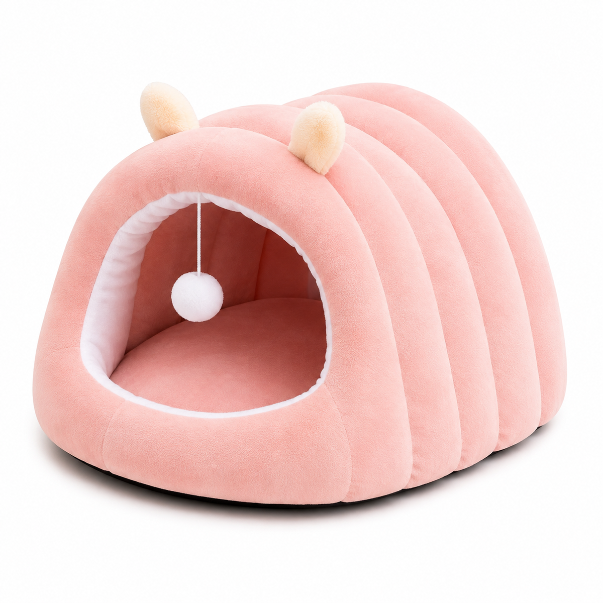 Lit cocon douillet pour chat