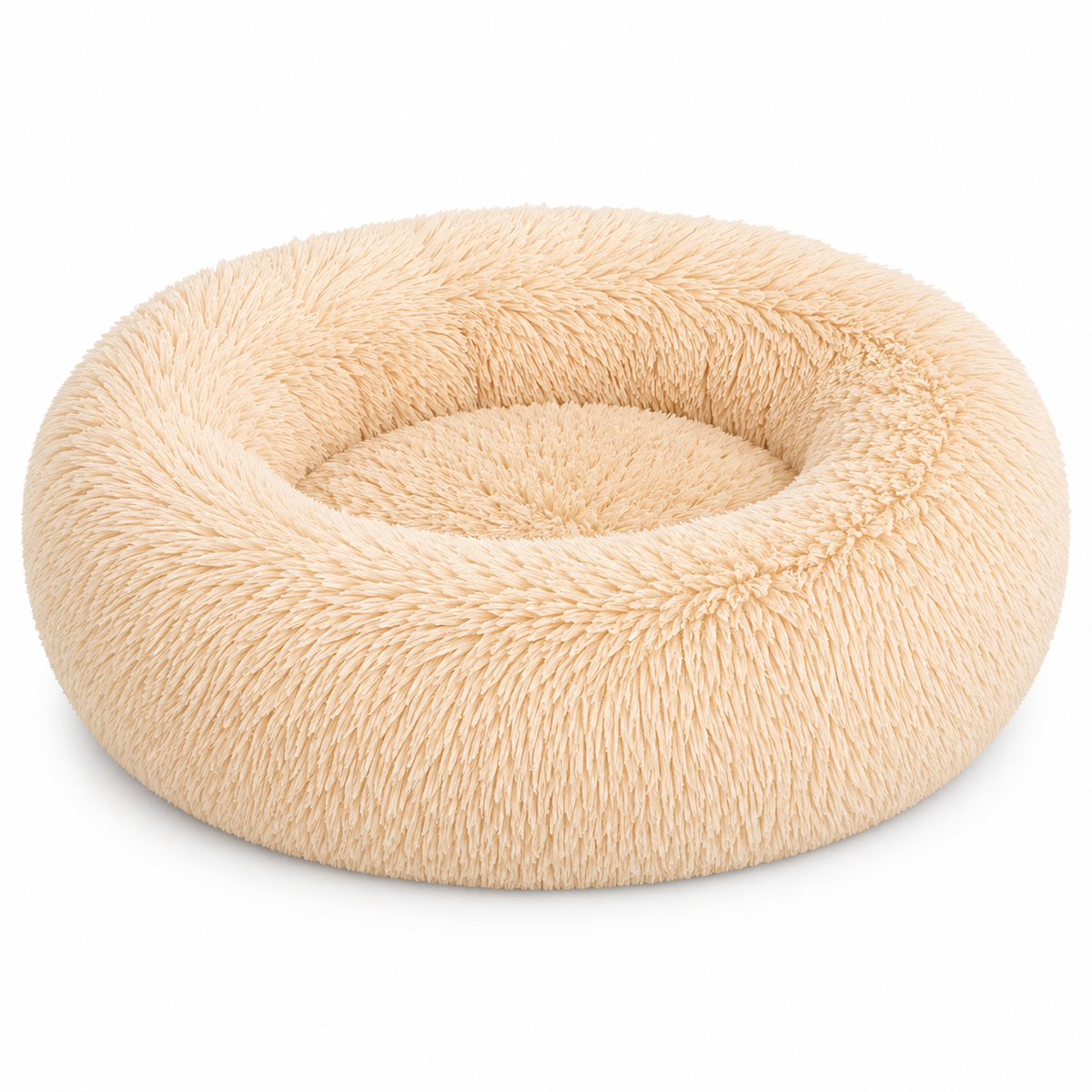 Panier rond douillet pour chat