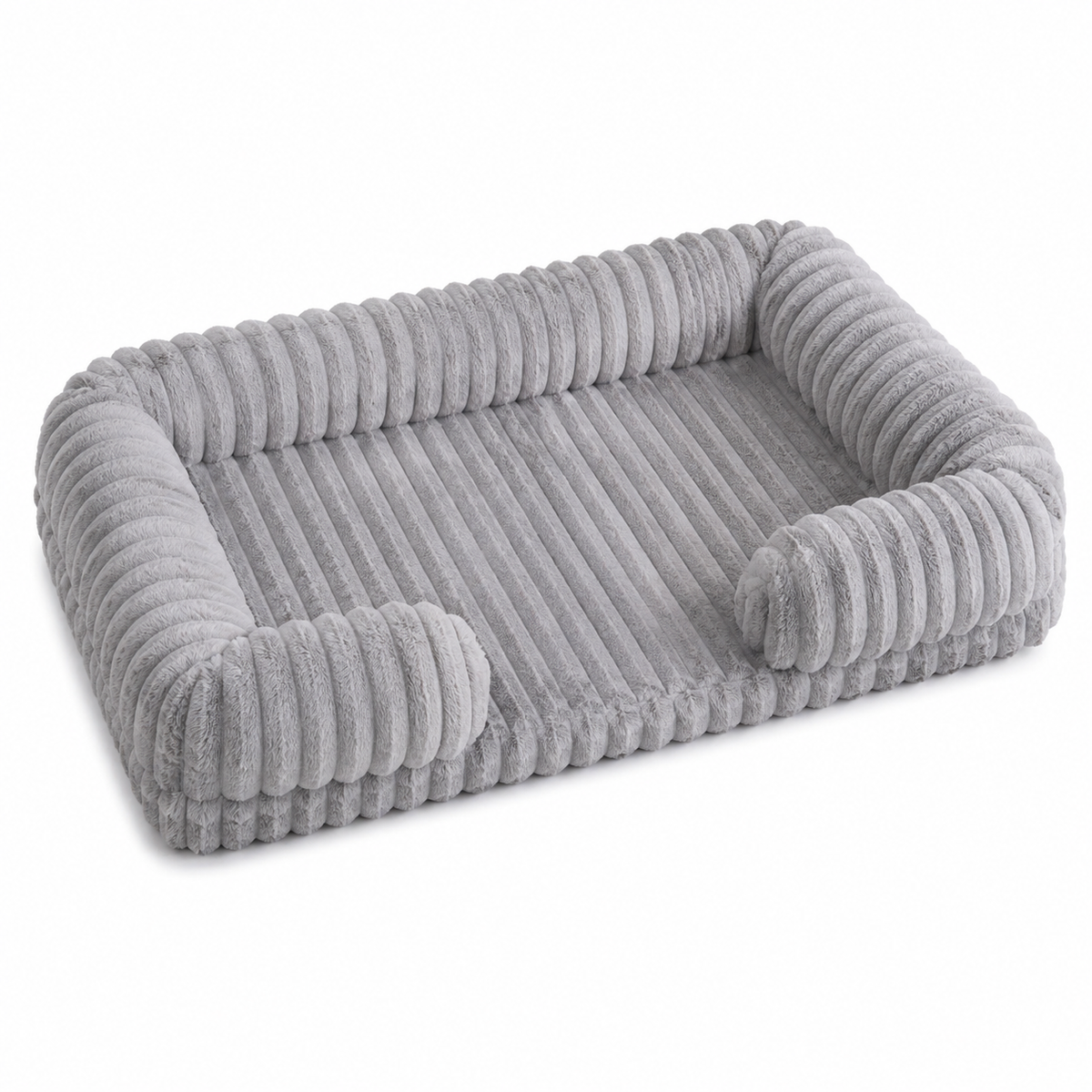 Panier rectangulaire douillet pour chien