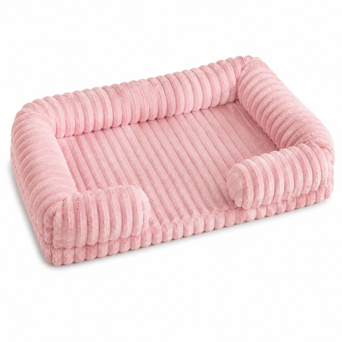 Panier rectangulaire douillet pour chien
